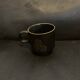 Brittany cup triske decor 9cm triskell decoration France stoneware coffee mug