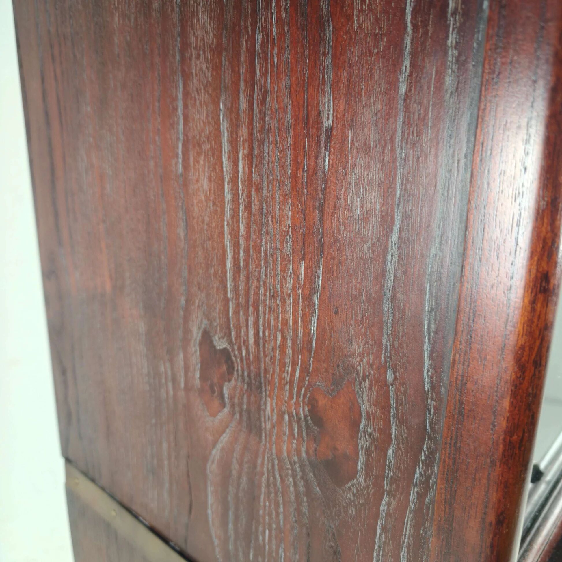 Late 20th century hardwood barrister bookcase