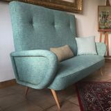 Vintage compass feet sofa
