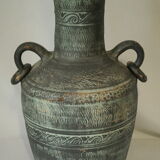 Antique style terracotta water jar, 20th century, Spain
