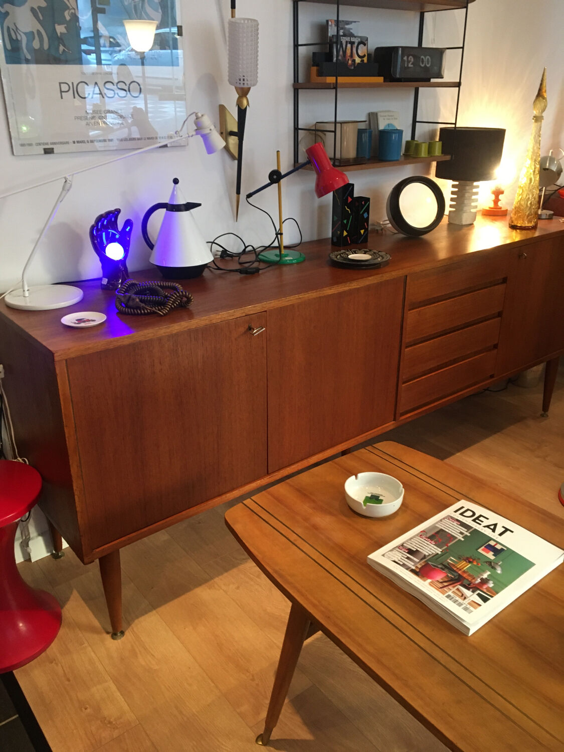 Teak enfilade, 1960s, Holland.