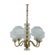Ensemble de lustre et applique, 1970 ́s.