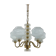 Ensemble de lustre et applique, 1970 ́s.