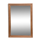 1940 beveled mirror solid raw oak 74x104
