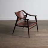 Rastad And Relling Bambi Lounge Chair Gustav Bahus Norway 1950