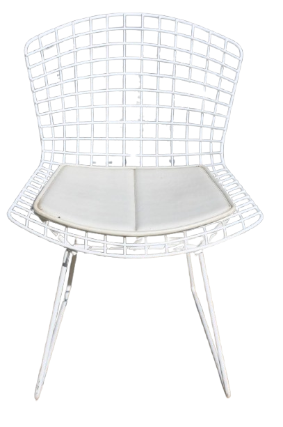 Knoll White Bertoia Chair