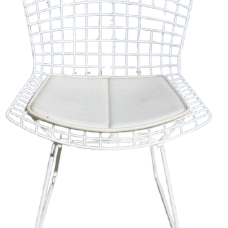 Chaise Bertoia blanche Knoll