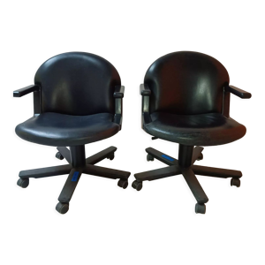 Lot de 2 fauteuils de bureau