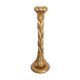 Wood candlestick