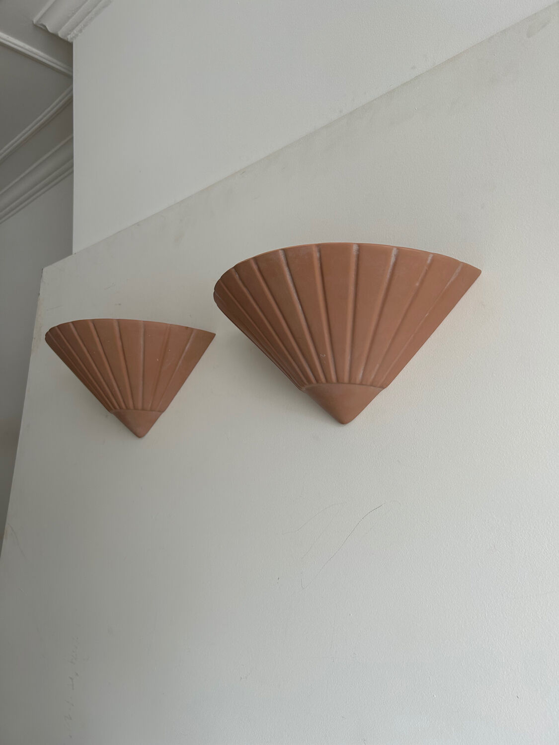 Pair of wall lamps France 1970