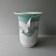 Glazed ceramic vase, 1930s, Art Deco