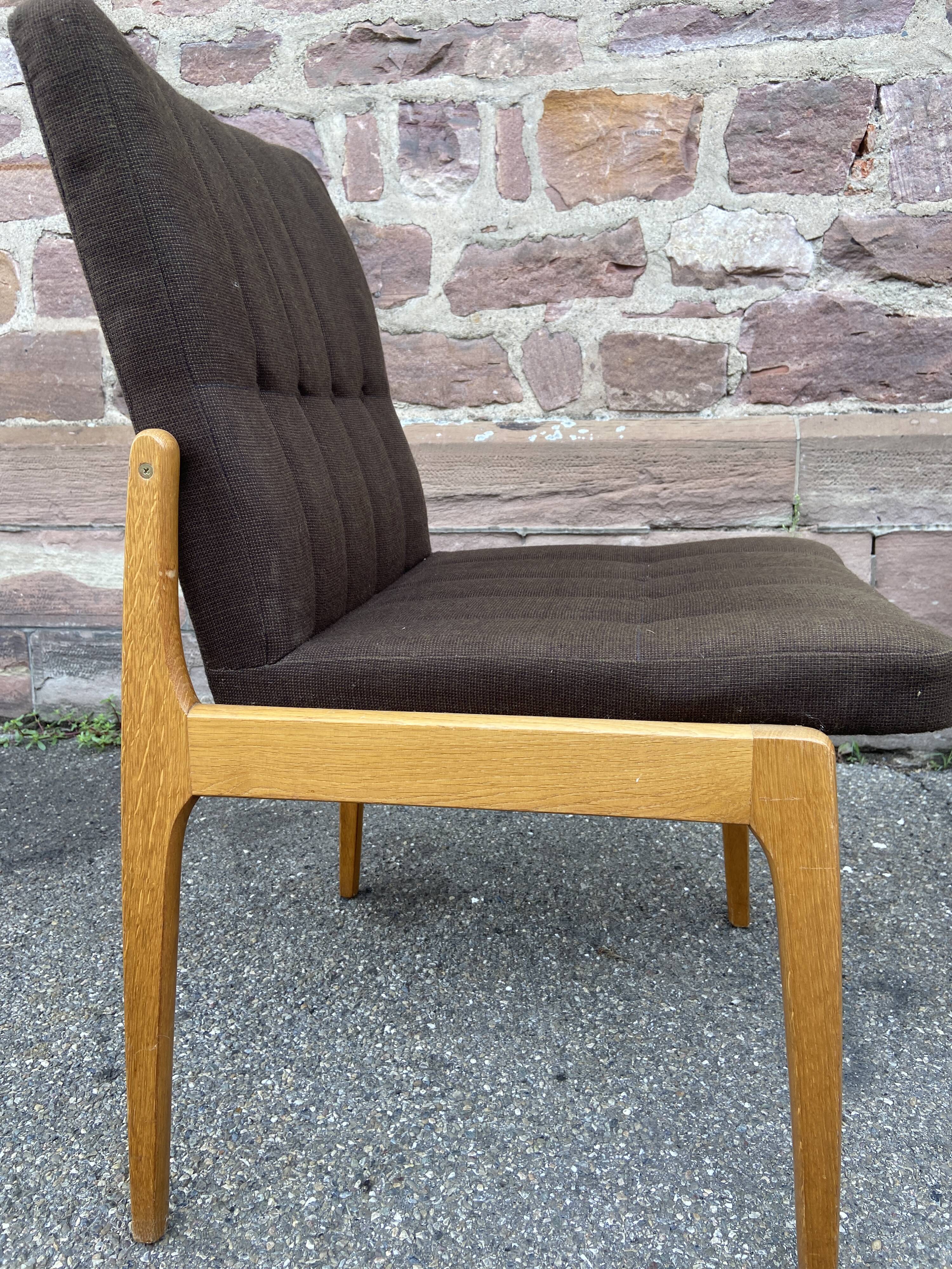 4 old Scandinavian Lounge chairs 60s Fröscher KG