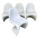 Chaises S par Verner Panton pour Herman Miller Fehlbaum Production, série de 4