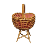 Sixties rattan worker