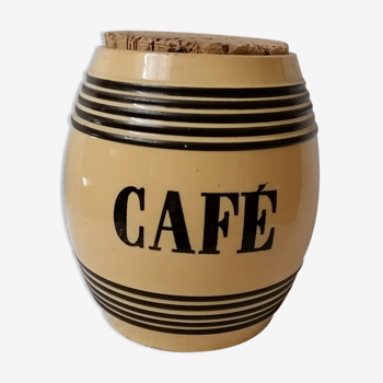 Earthenware coffee pot