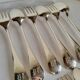 Silver-plated Table Cutlery Ridoux 6 Spoons and 6 Forks
