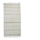 Off-White Oversize Oushak Vintage Rug For Living Room, 181x335 Cm