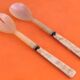 1930s Art Deco Salad Bowl/Lamb Carving Set Sauzedde Cutlery