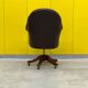 Fauteuil chesterfield directors en cuir brun
