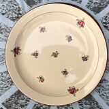 Set of 4 old Salins flat plates