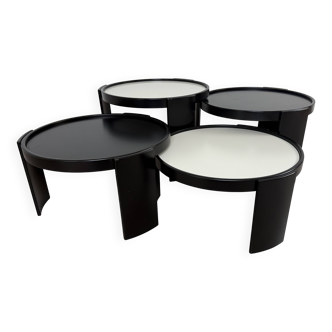 Nest tables model 780, Gianfranco Frattini, Cassina 1960