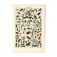 Old zoological plate from 1923 - Insects by A. Millot - Engraving