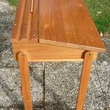 Wooden desk desk with locker