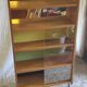 Modernist wooden library attributed to Pierre Guariche - 50s/60s