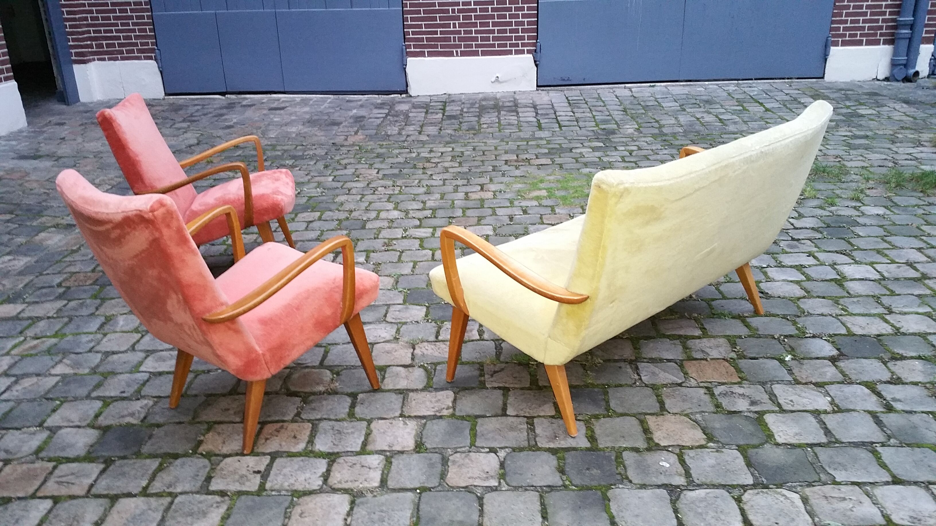 Walter Knoll Mid Century Arno Votteler Sofa Chair