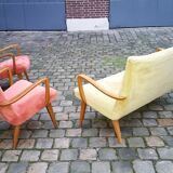 Walter Knoll Mid Century Arno Votteler Sofa Chair