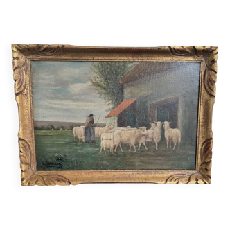 Oil on canvas