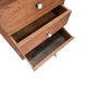 Antique Narrow Oak Chest Of Drawers, early 1900s