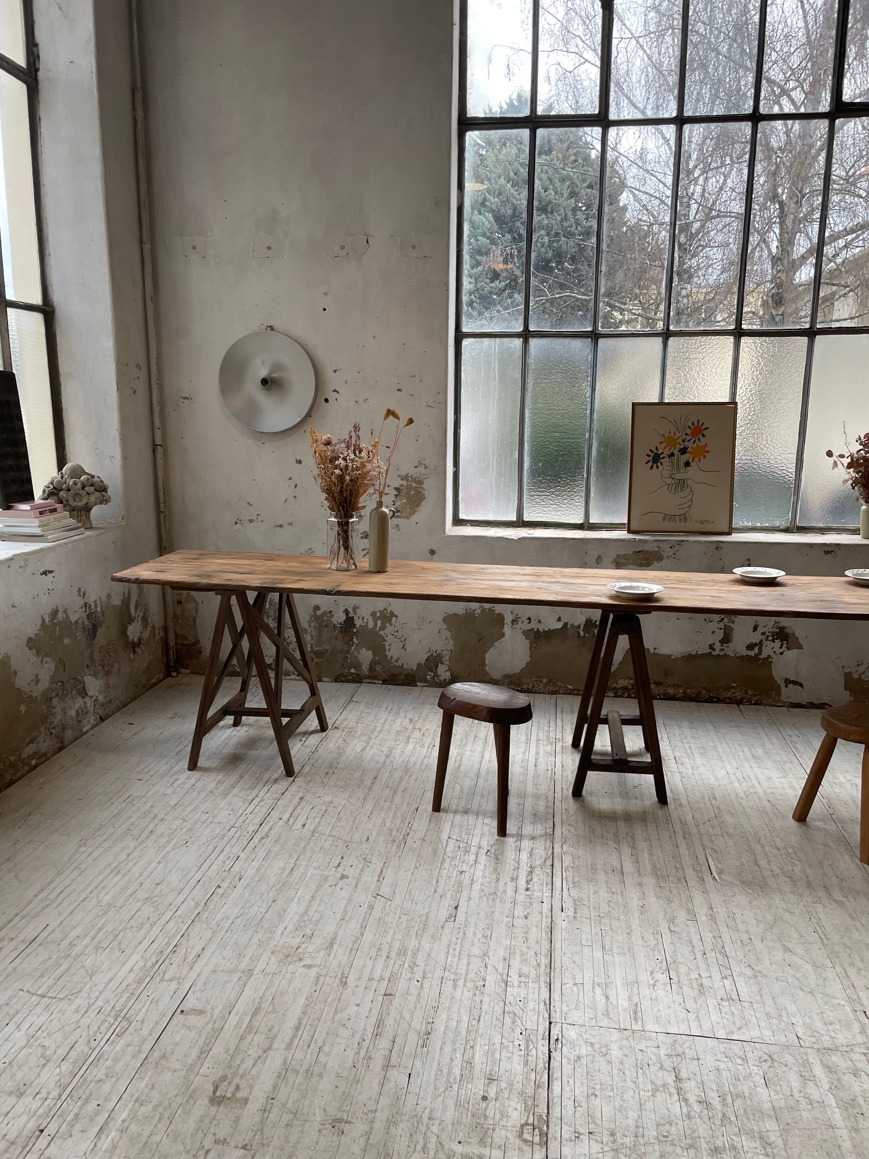 Guinguette table XXL 4m trestles