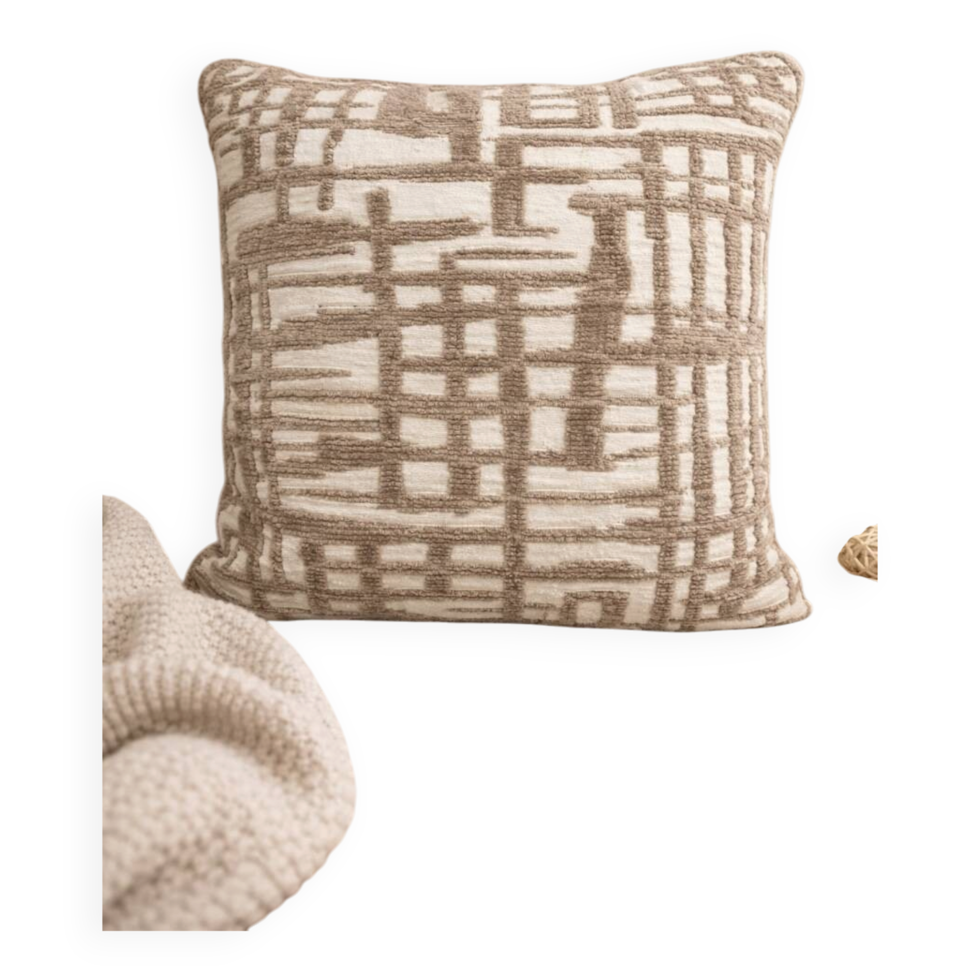 Publisher's fabric cushion