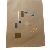Abstract Gouache on paper