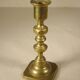 Brass candle holder 15 cm from the 70s
