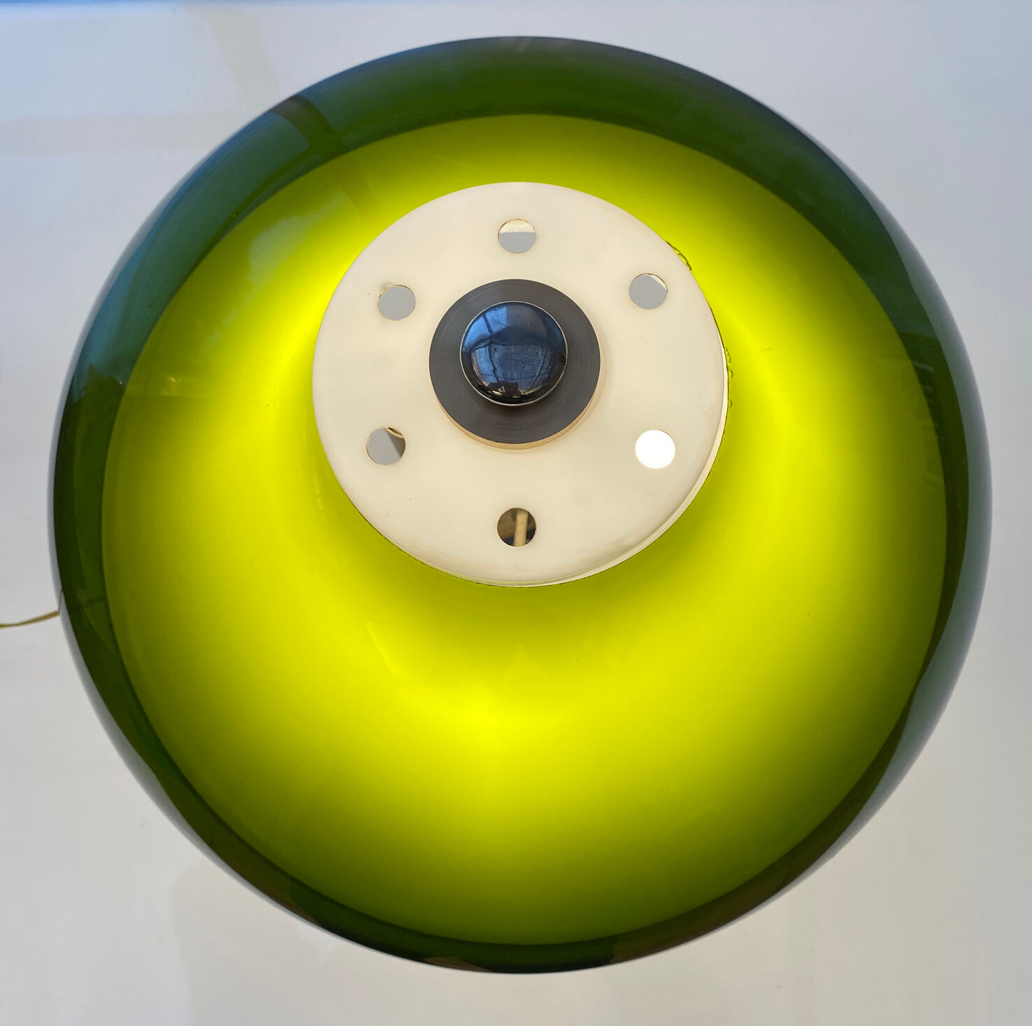 Lamp Stilux Milano Green 60s