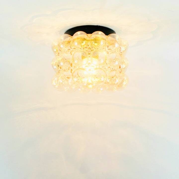 Mid-Century Bubble Glass Ceiling Light by H. Tynell for Limburg, 1960s