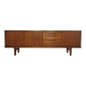 Scandinavian middle sideboard in Rosewood by Henning Kjaernulf, Denmark 1960's