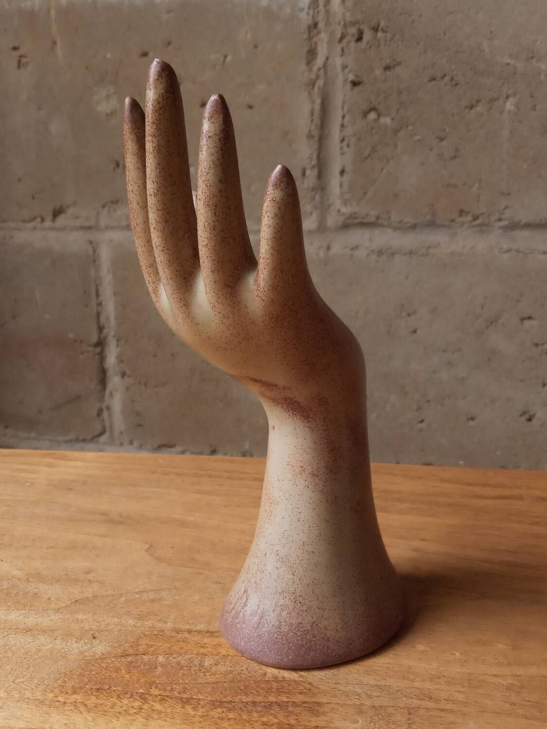 Handmade ceramic soliflore ring sizer