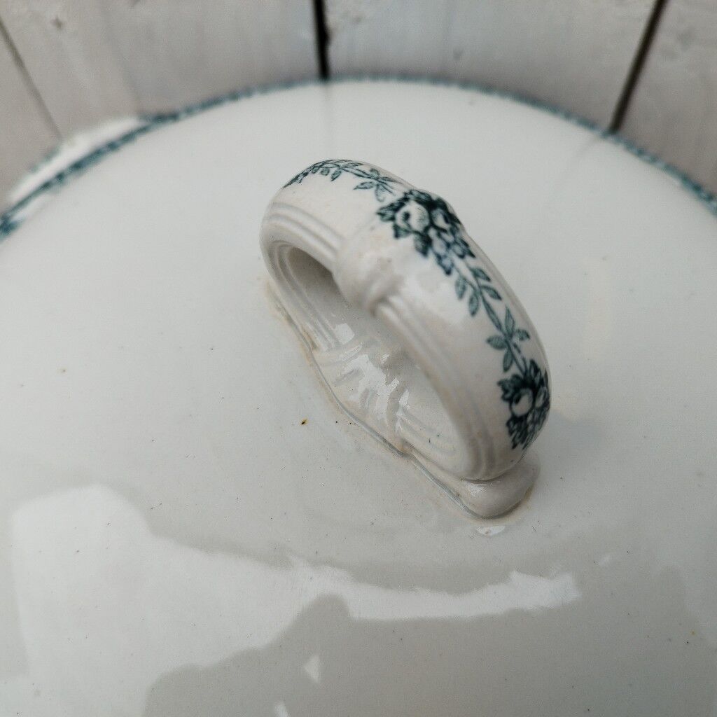 Soup faience saint amandinoise service normand