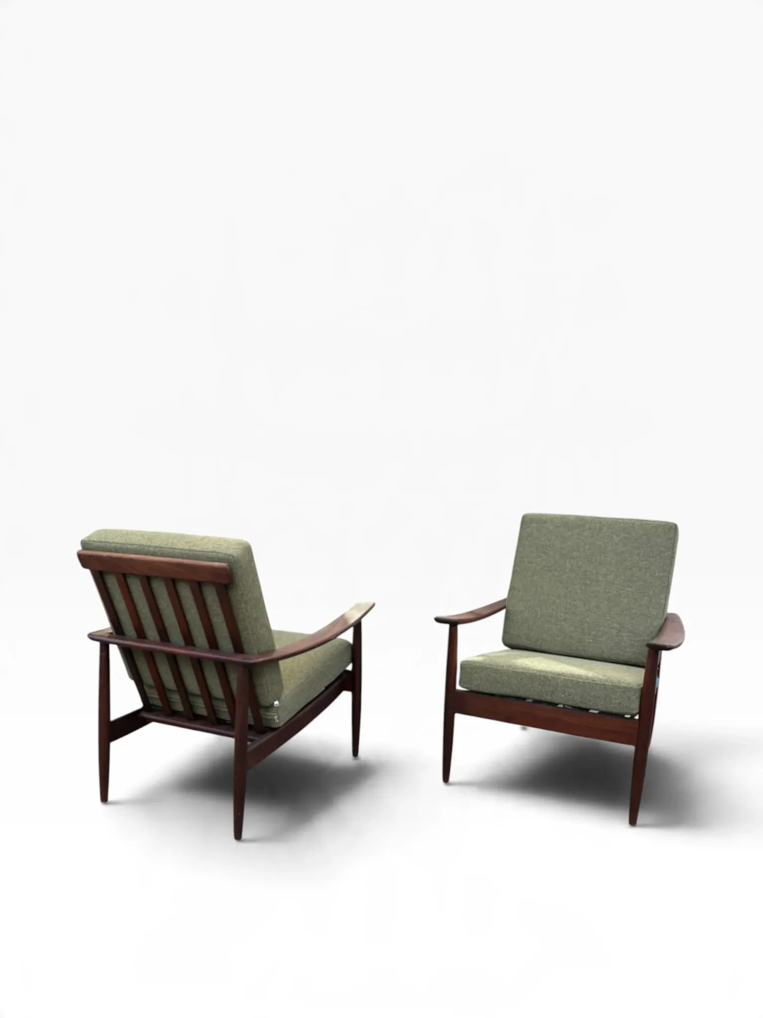 Set of 1960s Scandinavian lounge chairs
