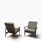 Set of 1960s Scandinavian lounge chairs