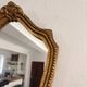 Golden Mirror Wood Rocaille Louis XV Rococo Golden Mirror Wood Shell