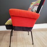 Fauteuil 70 patchworks
