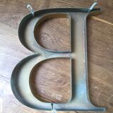 Letter signs vintage gold old