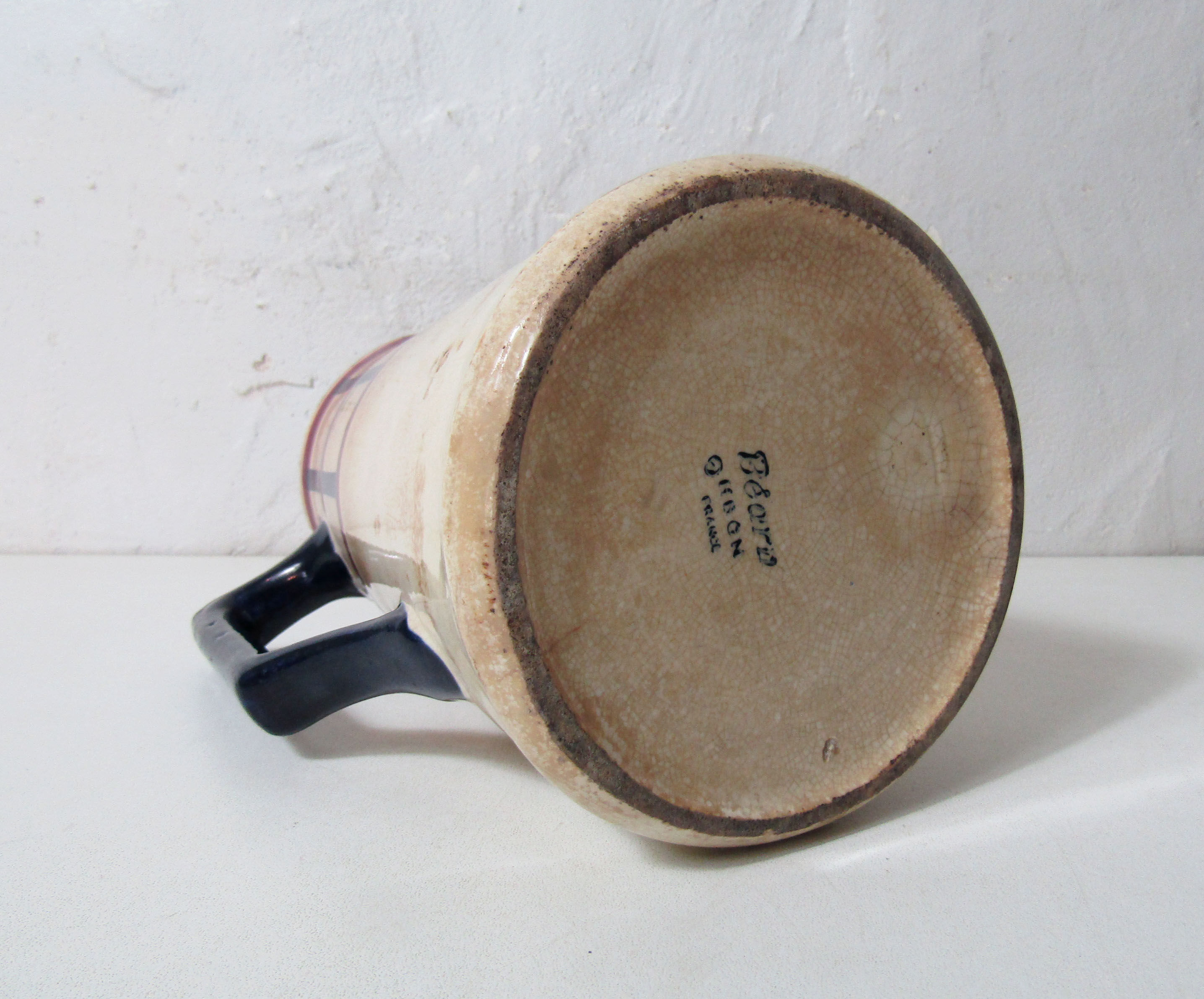 Hbcm waste pitcher old bearn creil montereau