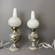 Pair Portuguese porcelain table lamps limited numbered by Alconaca
