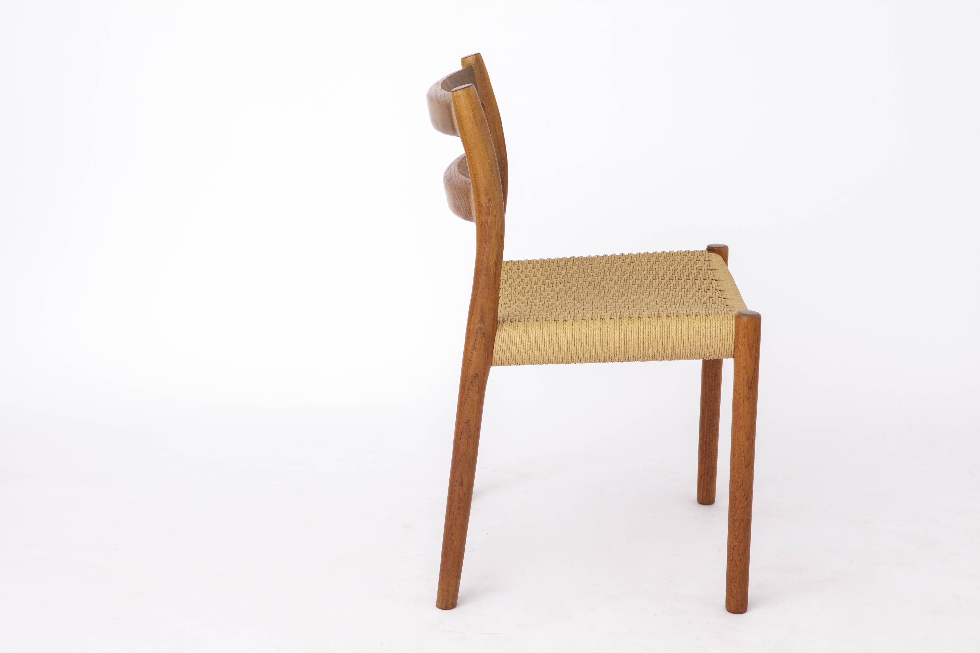 Niels Otto Møller Model 84 Chair | 1 of 8 Available | Danish Teak, 1970s