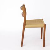Niels Otto Møller Model 84 Chair | 1 of 8 Available | Danish Teak, 1970s